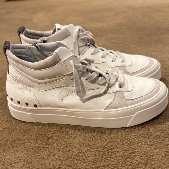 Mi White and Gray Miz moo Sneakers - Picture 1 of 8